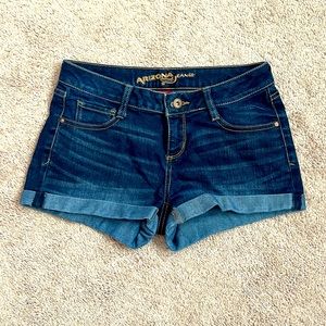 Arizona jean co. Size 3 juniors shorts about a 2 inch inseam